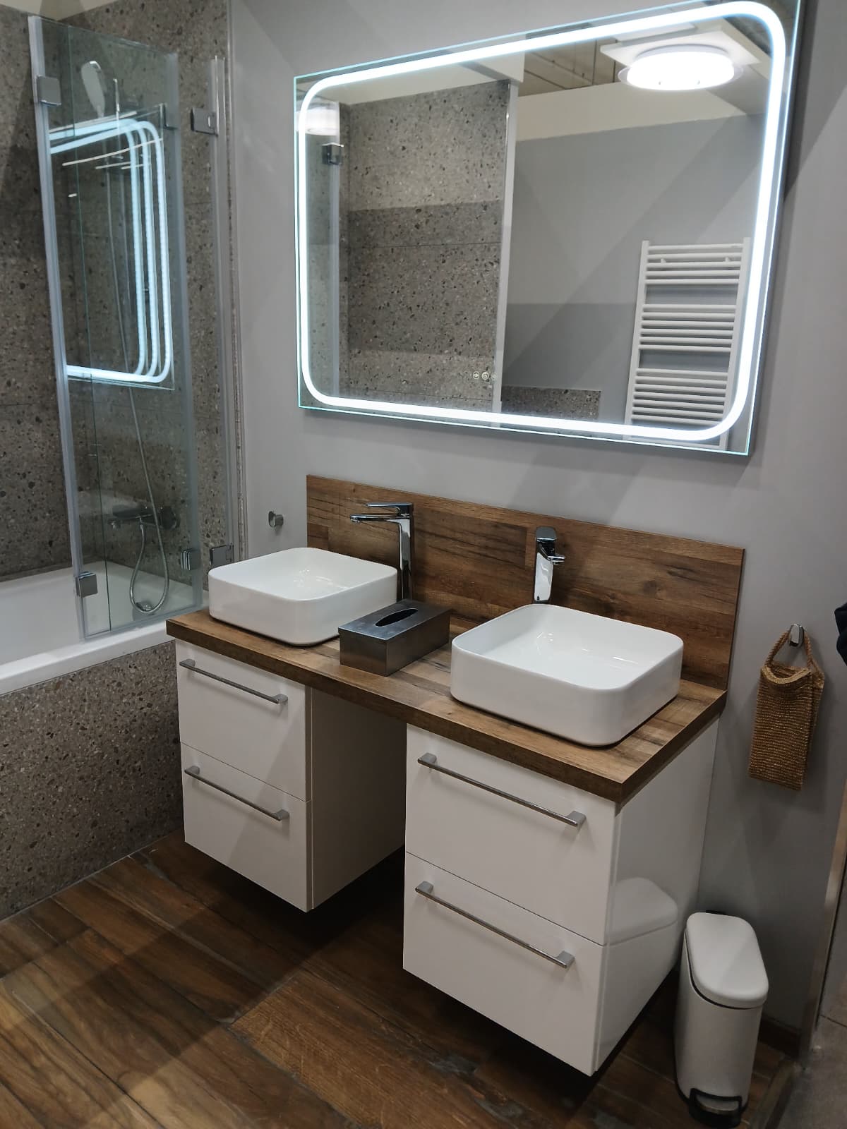 Double vasque salle de bain — Ben-Renovation BTP