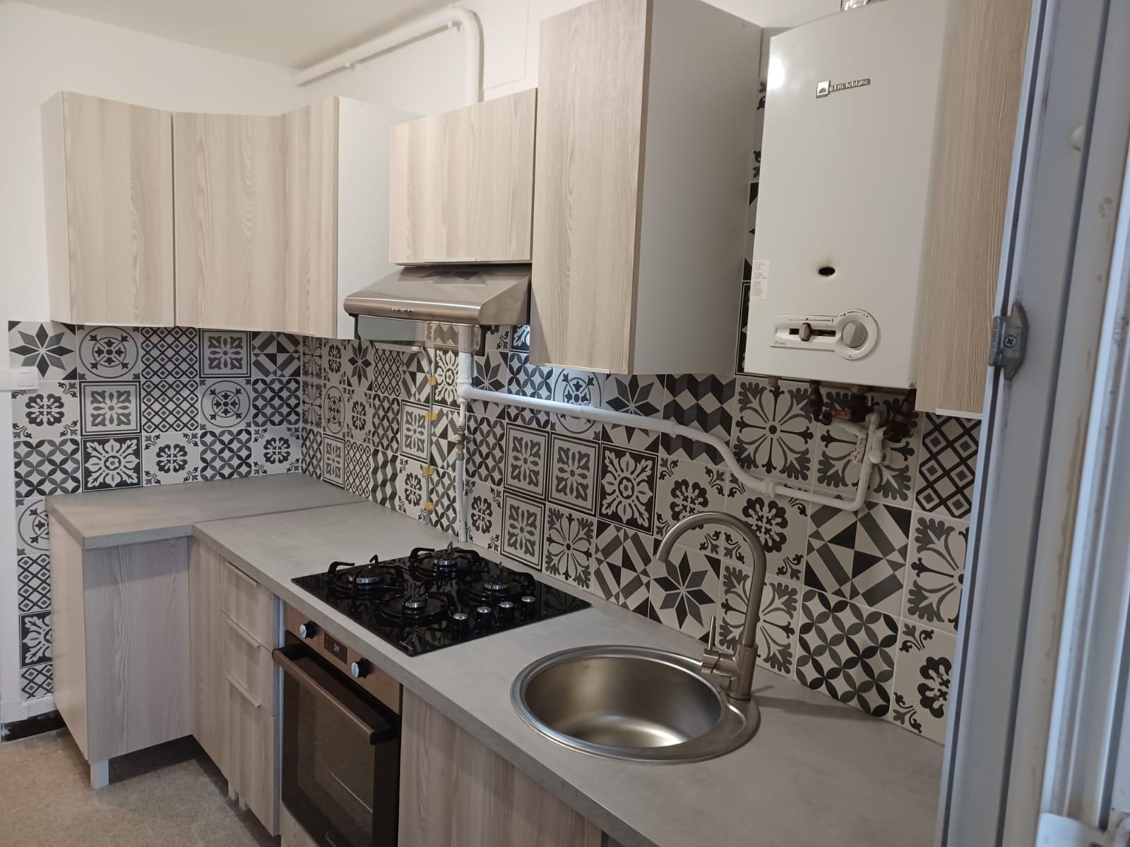 Cuisine rénovation vue — Ben-Renovation BTP